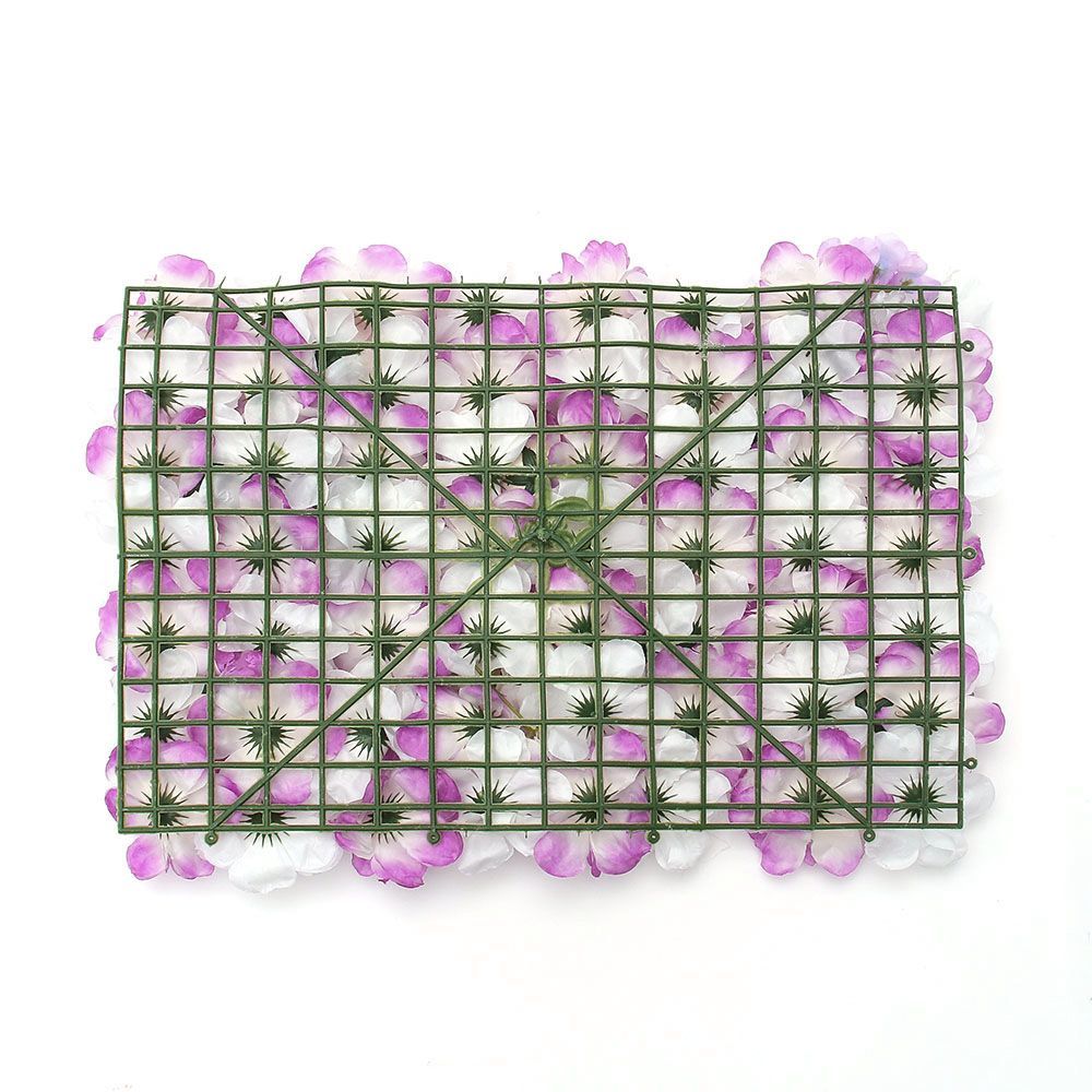 리크플 플라워월 벽장식조화 60x40cm 조화꽃벽