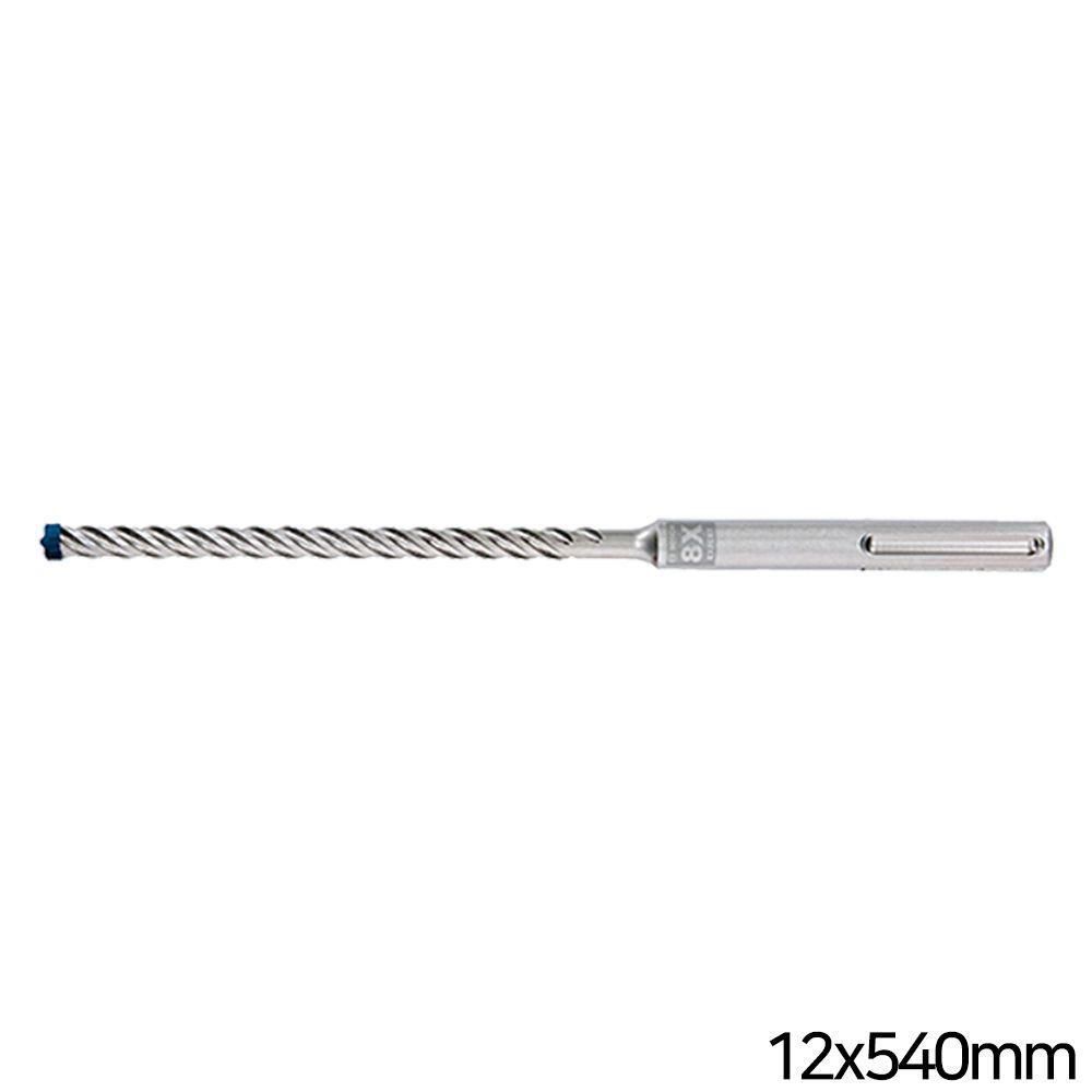 햄머드릴 비트 8x 철근 4 날 12x540mm max sds 타공