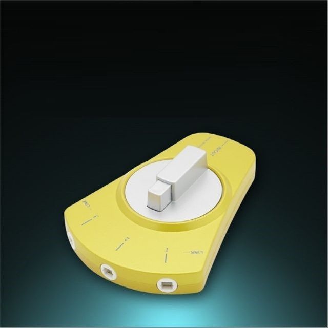 오디오 광 선택기 3대1 Yellow