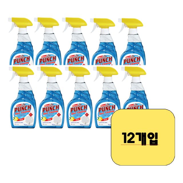 무궁화 스피드펀치 유리세정제 500ml (레몬향) 한박스