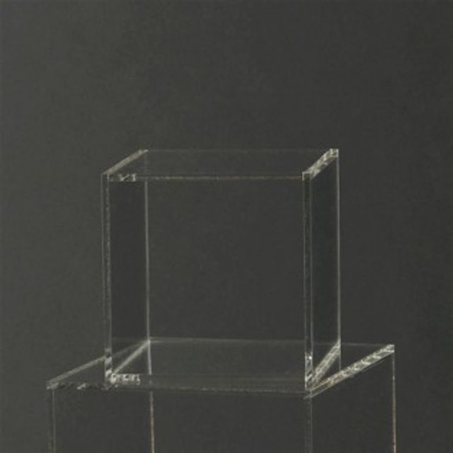 투명 아크릴 오픈박스(한면)150mm 진열장(4446) D