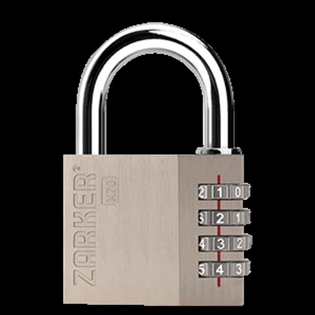 자커 번호열쇠(다이얼형) X70(브리스타) 70x108x1
