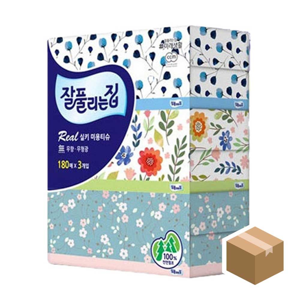 잘풀리는집 각티슈 180매X3개_8팩(24개입)