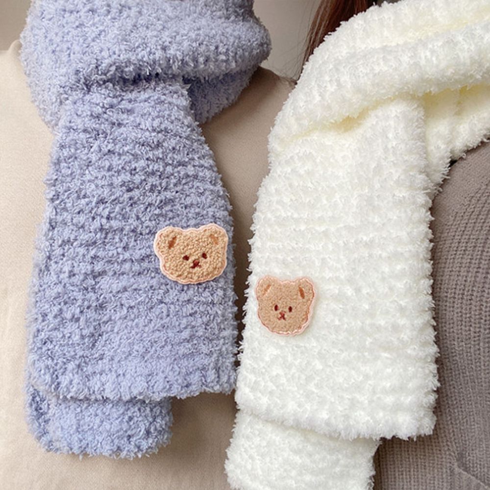 귀여운 털목도리 만들기 학생 목도리 선물 뜨기 키트