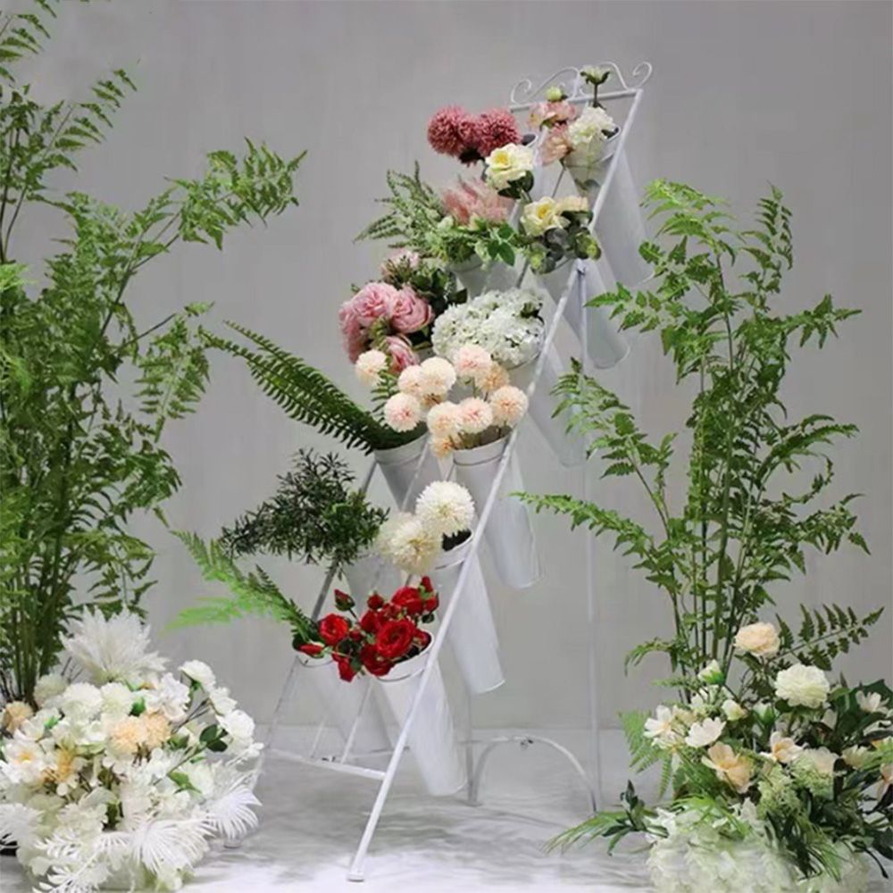 화분진열대 사선 12구 인테리어