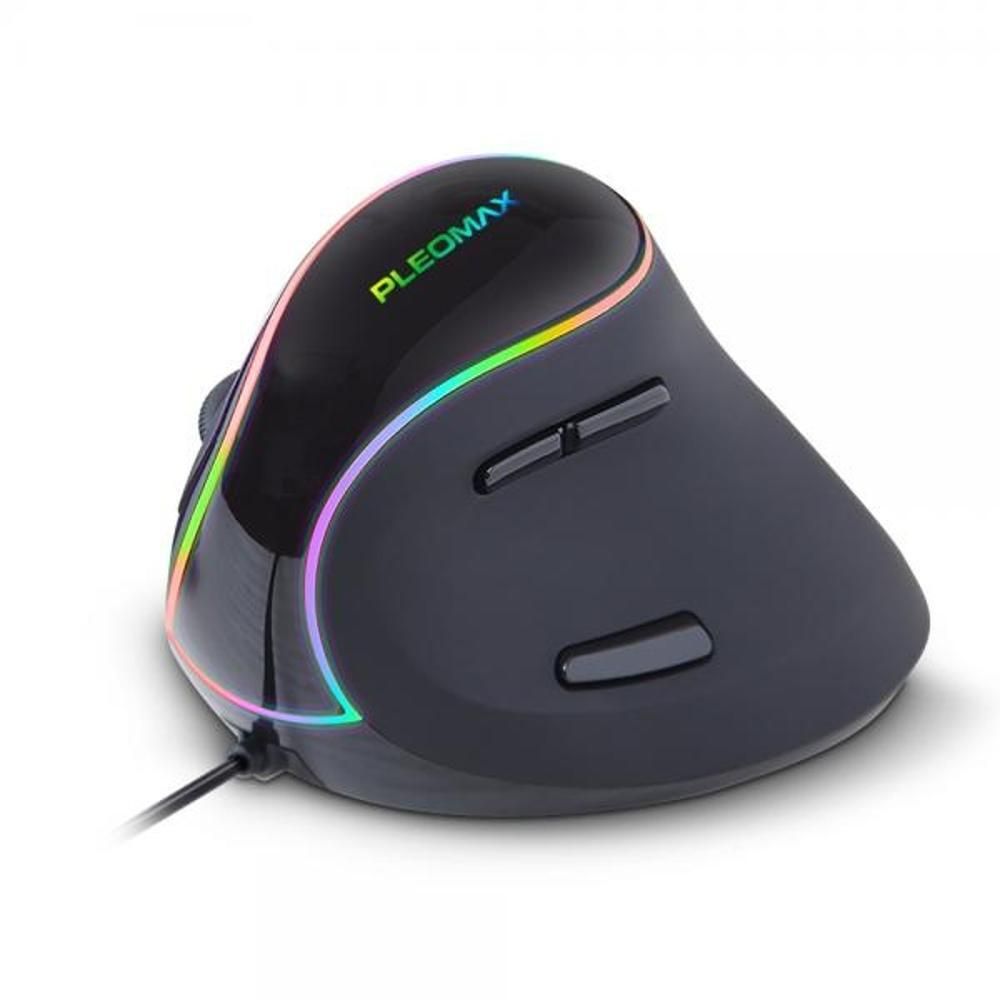 유선 광마우스 PLEOMAX MO-ER600 RGB 버티컬
