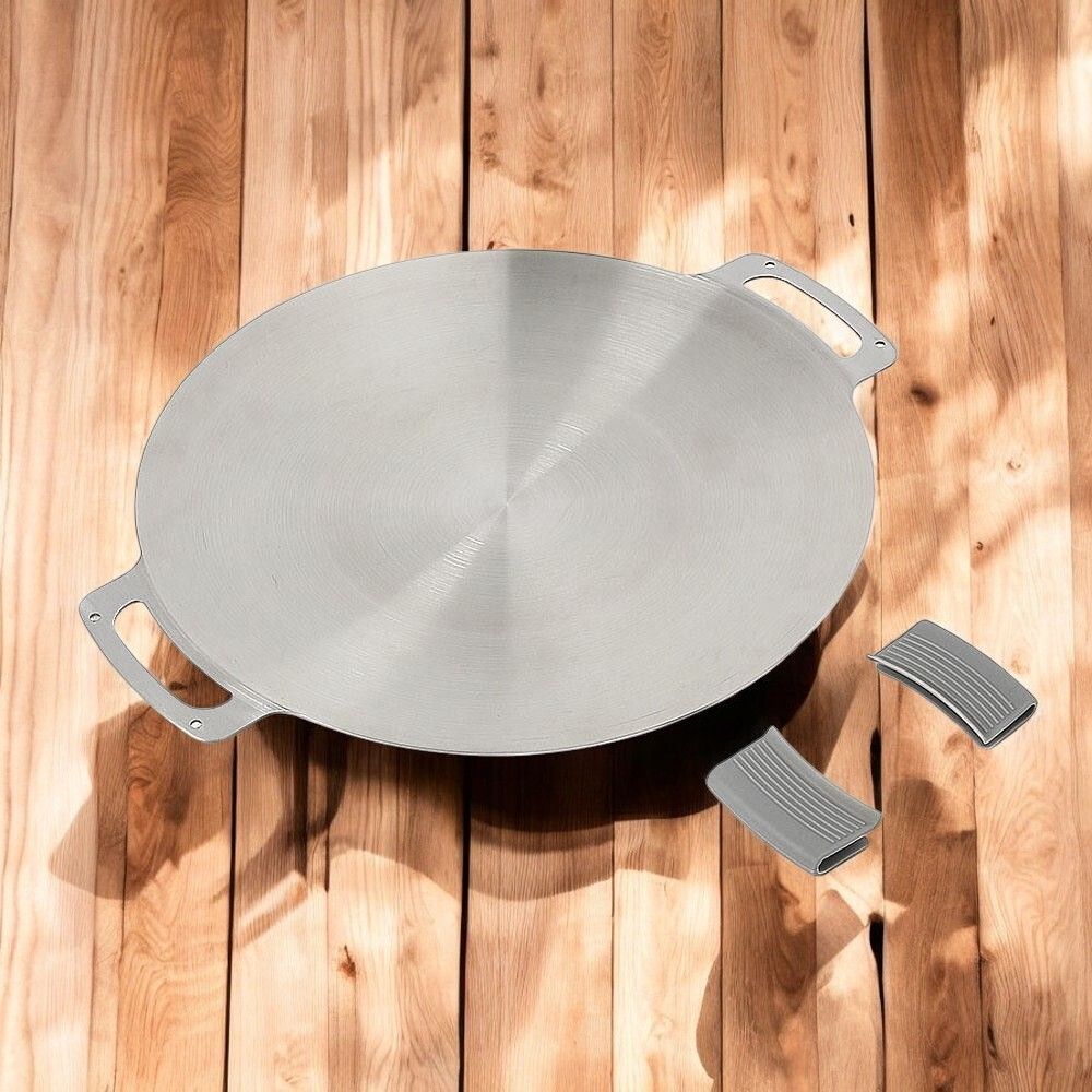 스텐 오목 팬 (40cm) (손잡이+가방포함)