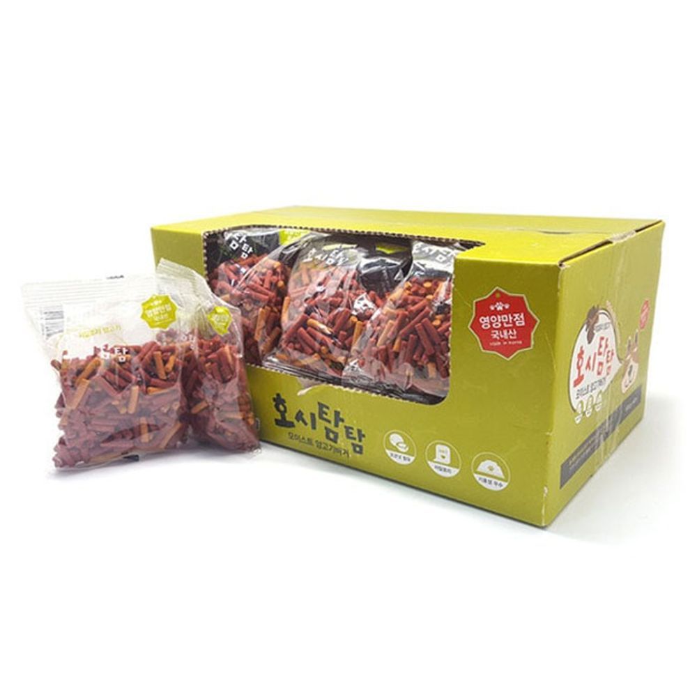 강아지간식 100g 양고기버거 일상 40P 애견 스낵 대량