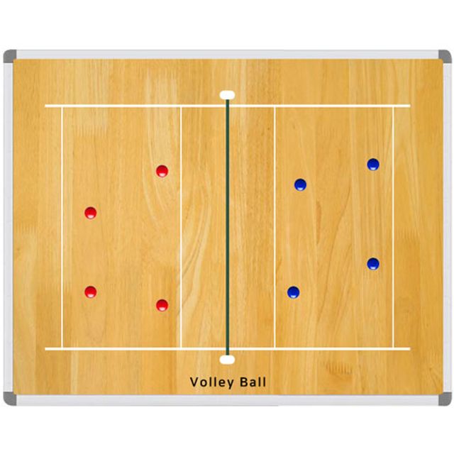 (금강칠판) 휴대용 배구 작전판 36x28.5