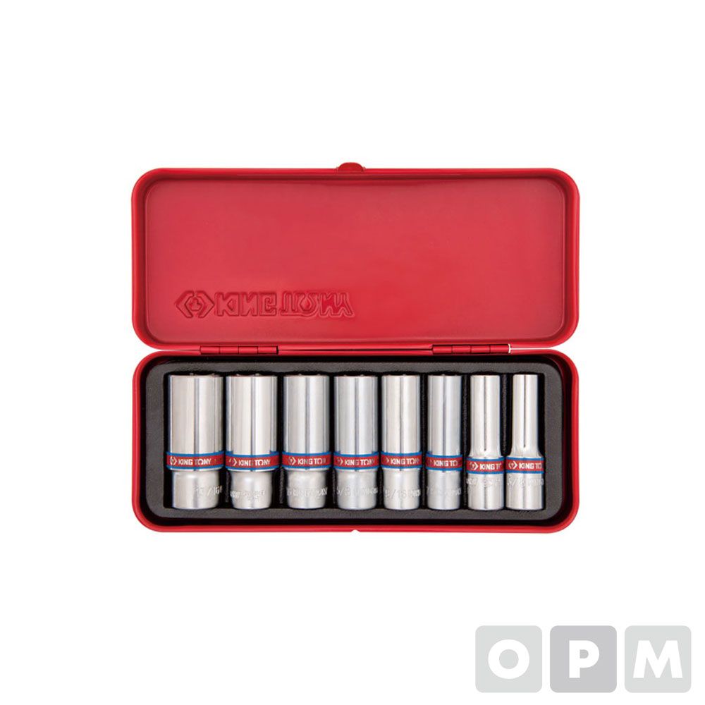 롱핸드소켓 세트(6P) 3/8 8PC(인 치) 3508SR