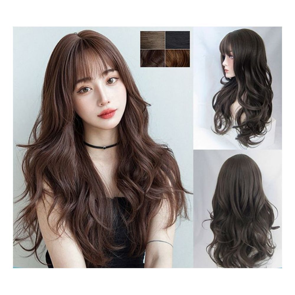 레이어드웨이브 통가발 여자 기본 긴머리 데이