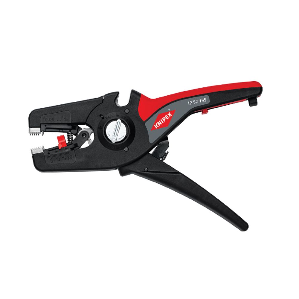 KNIPEX 스트립퍼(자동)_12-52-195SB AWG-28-5 전장-