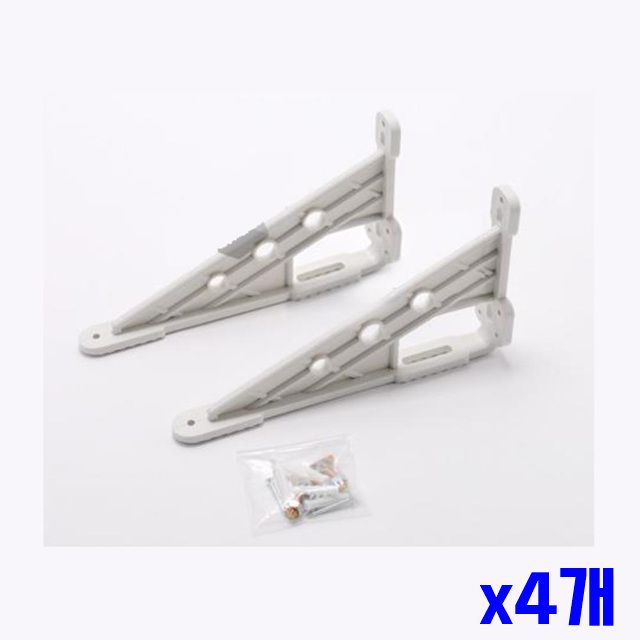 선반 x4개 선반고정 브라켓 선반브라켓 선반거치대