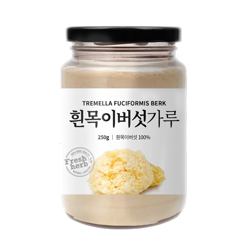 흰목이버섯 분말 가루 250g