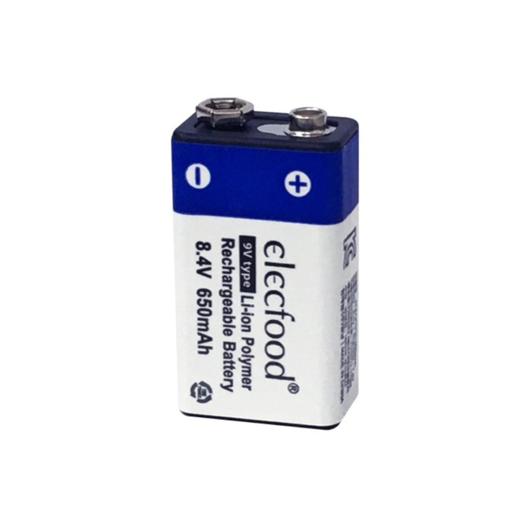 리튬폴리머 배터리 사각 9V 충전지 건전지 1.2V 수소