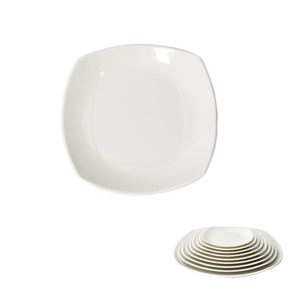 업소용 멜라민 사각접시 13호