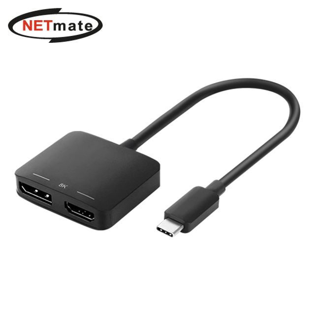 USB Type C to HDMI DisplayPort 컨버터(MST 지원)