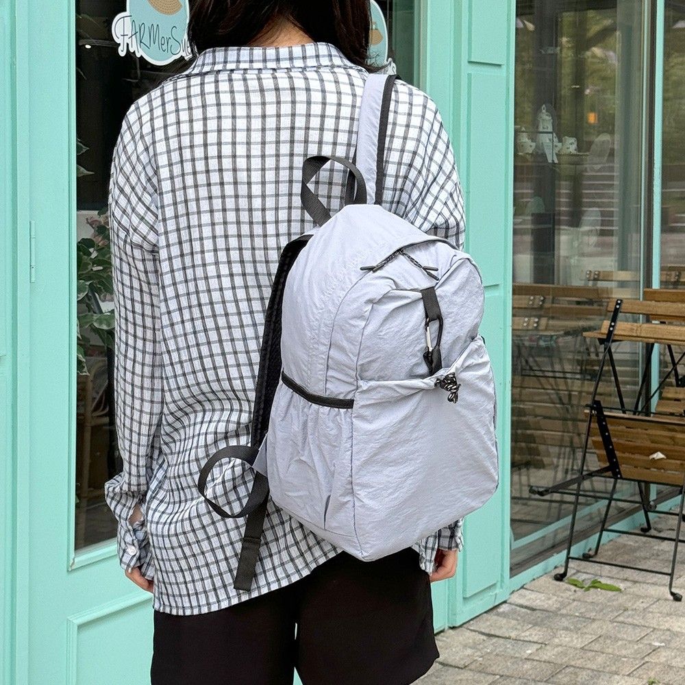 여성 나일론 백팩 경량 유니백팩