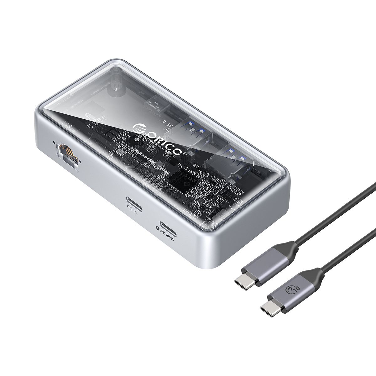 오리코 TM10-5P C타입 5 in 1 멀티허브 USB3.2 PD100W