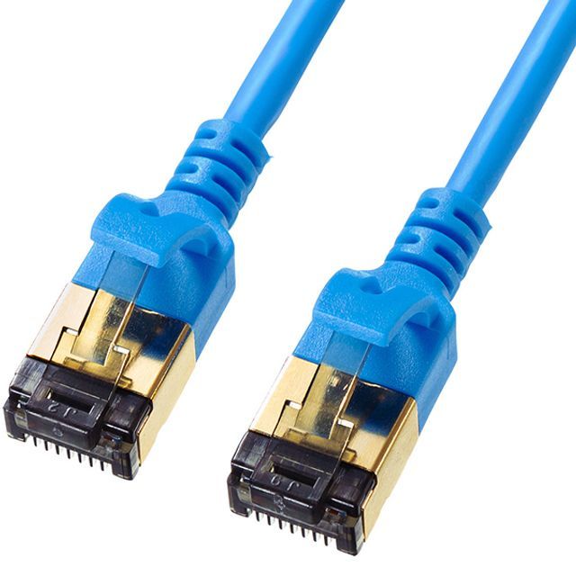 KB-T8SL-02BL CAT.8 SSTP Ultra Slim 랜 케이블 2m