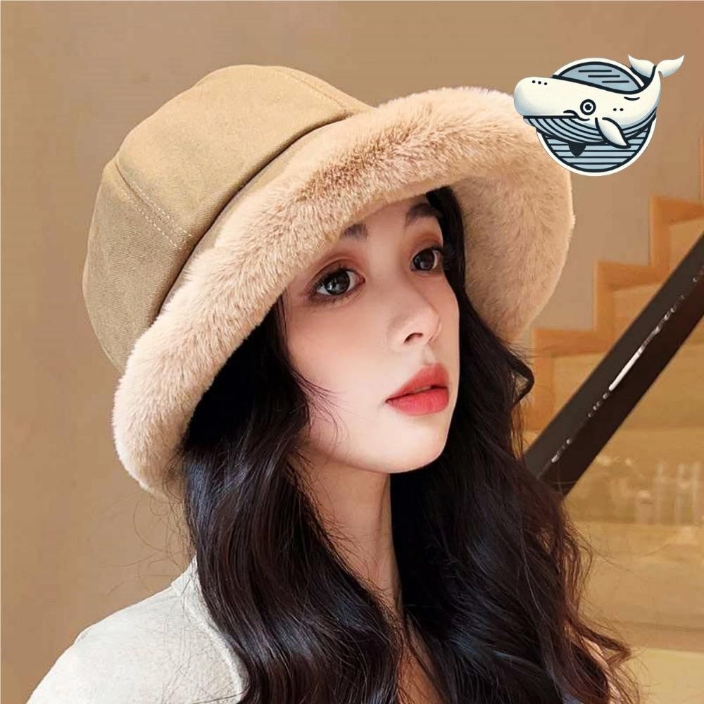 겨울 방한 버킷햇 따뜻한 털모자 여성용 아이템