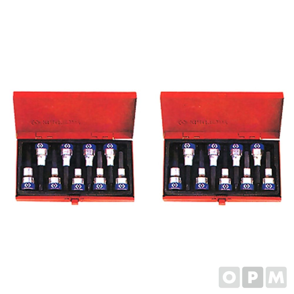BESTO 롱별비트소켓렌치세트 4119PR1/2DR-9PCS