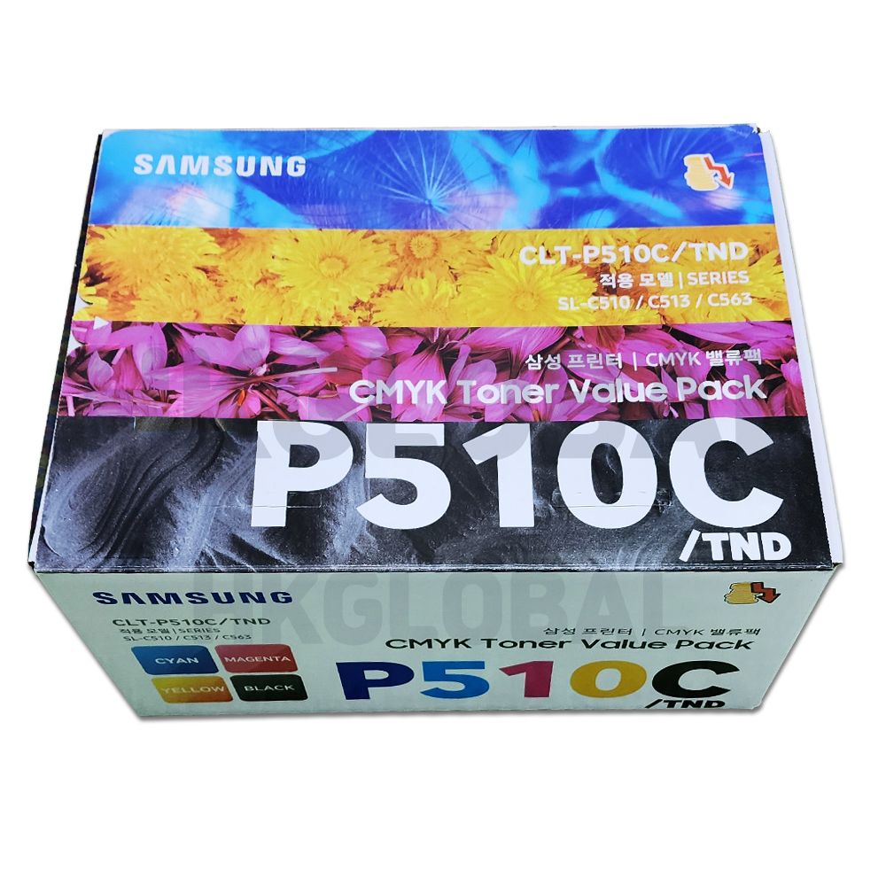 삼성 SL C510 프린터 적용 4색세트 밸류팩CLT-P510C