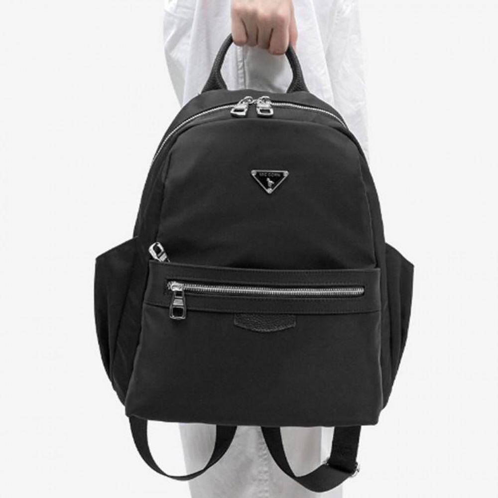 대학생 가방 백팩 검정 가벼운 데일리 여성 책가방 아