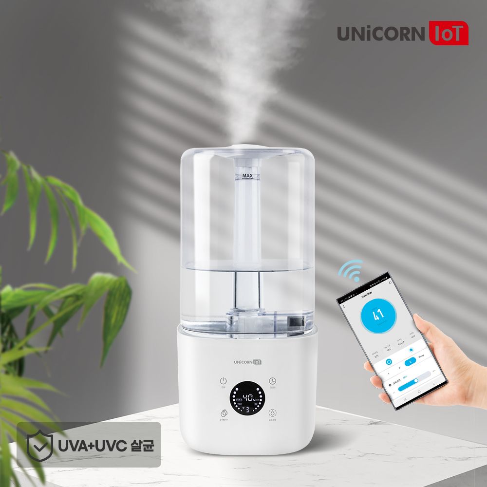 유니콘 UV살균 6L 대용량 IOT 스마트가습기 TL-HM60V