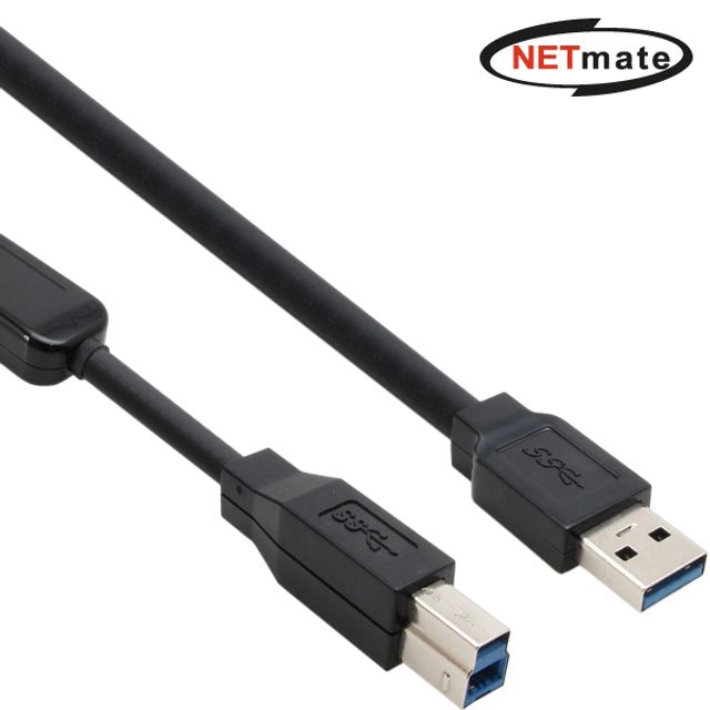 NETmate USB 3.0 AM-BM USB리피터 30M