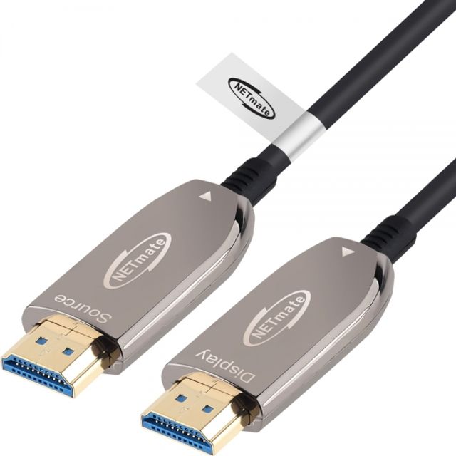 넷메이트 NM-HAC21100 HDMI2.1 Hybrid AOC 케이블100m
