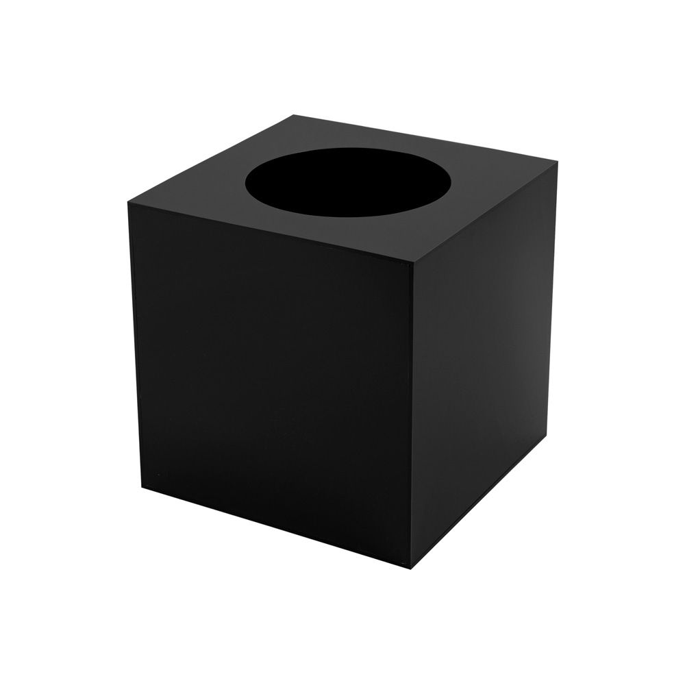4395 응모함200(검정) 200x200x200x3 (mm) 가로x세