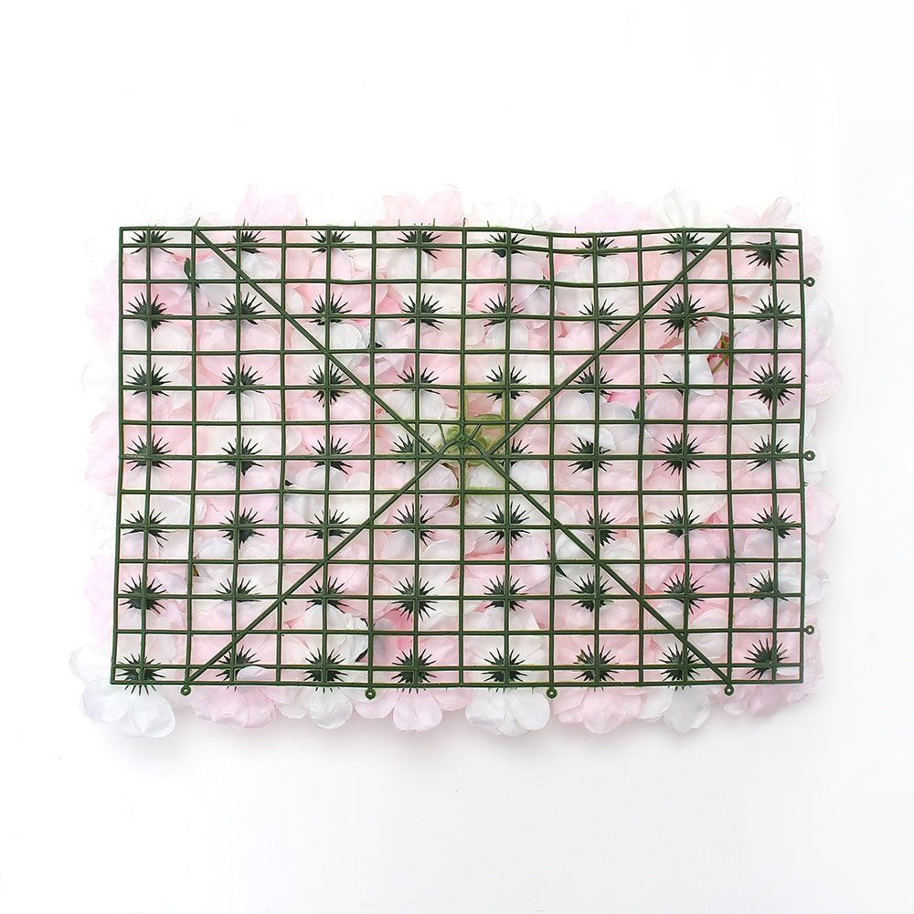 리크플 조화꽃벽 포토존 벽장식 플라워월 60x40cm