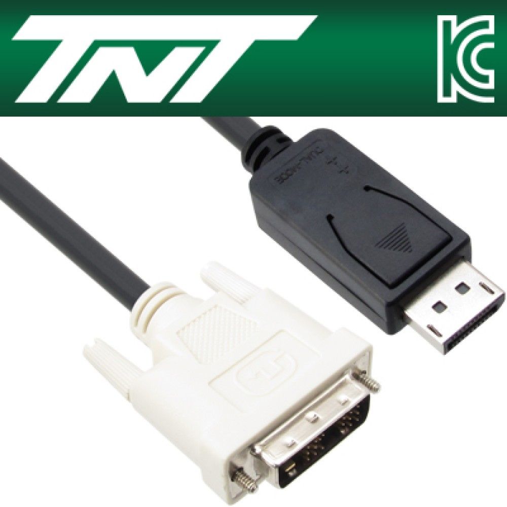 TNT NMJSTNT12 DisplayPort to DVI 케이블 10m