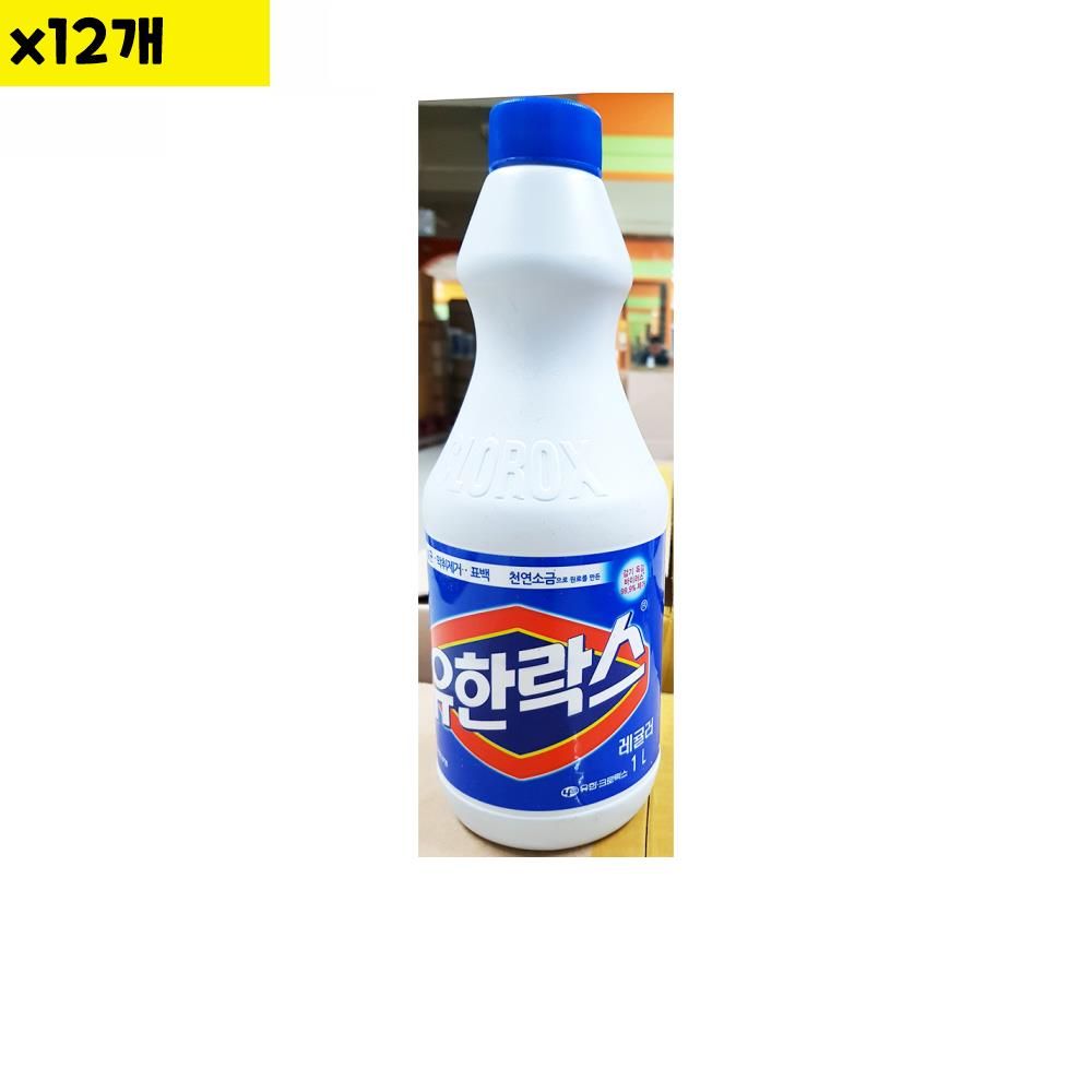 유한락스 레귤러 1L x12개 식자재 업소 비품 용품