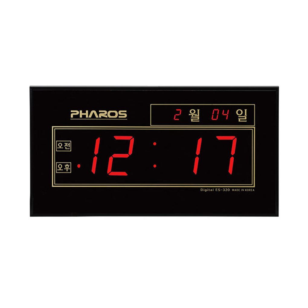 디지털 벽시계 PS-DF320