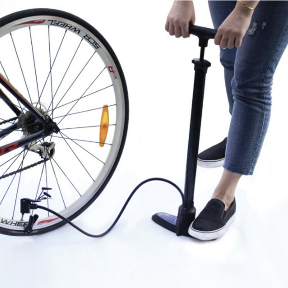 타이어 고압력 자전거 바람 펌프 주입기 넣기