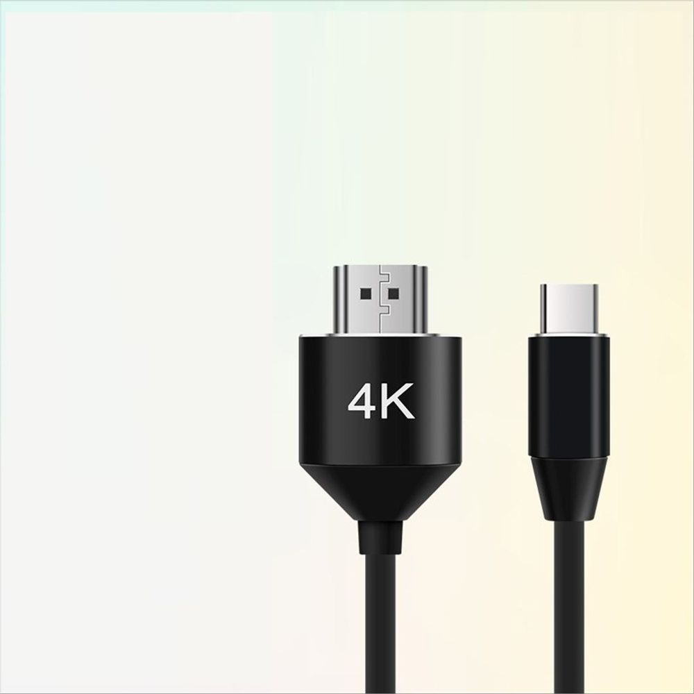 초슬림 후드 USB 3.1 Type C 컨버터 케이블 2m Type