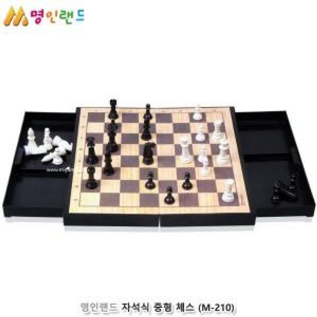 명인랜드 자석식 중형 체스 중형교본포함