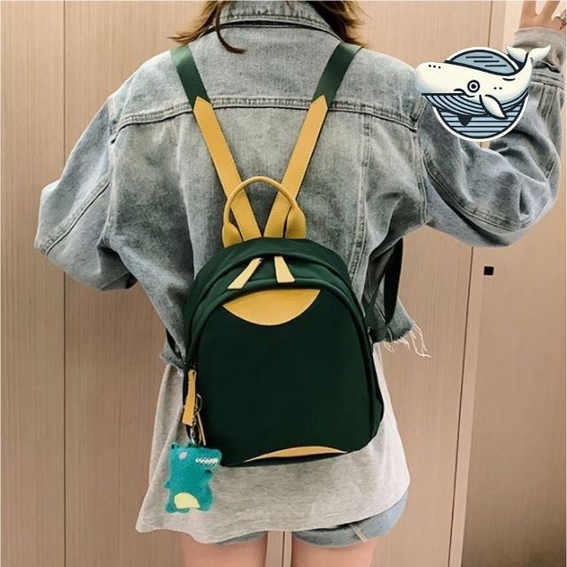 트렌디한 미니백 여성용 다채로운 배색 백팩