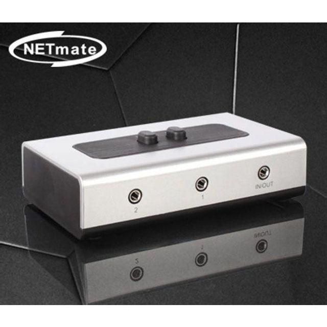 수동 선택기 2대1 양방향 분배기 음향분배기 STEREO