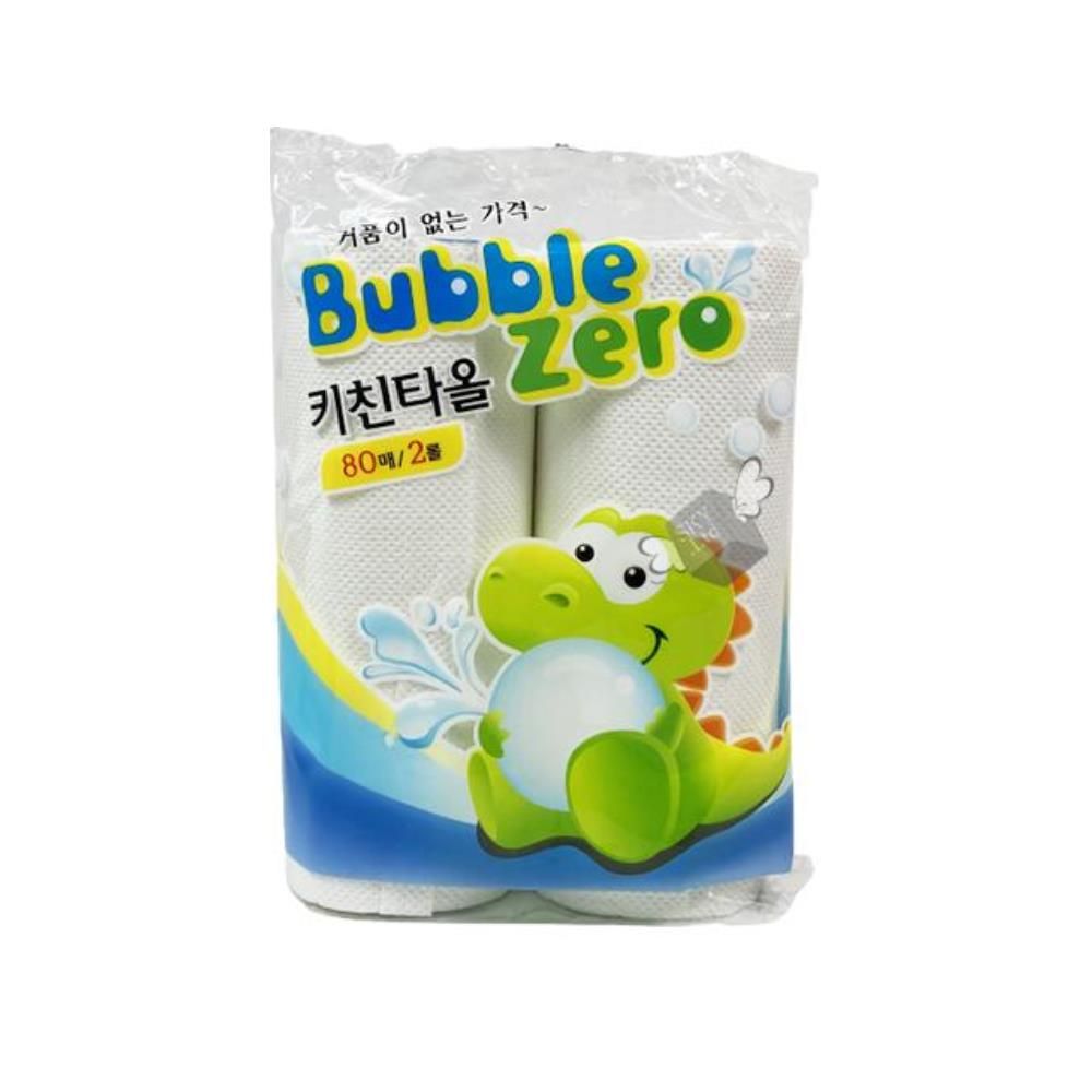 x24세트 키친타올 좋은 흡수력 2롤 80매 박스포장 생