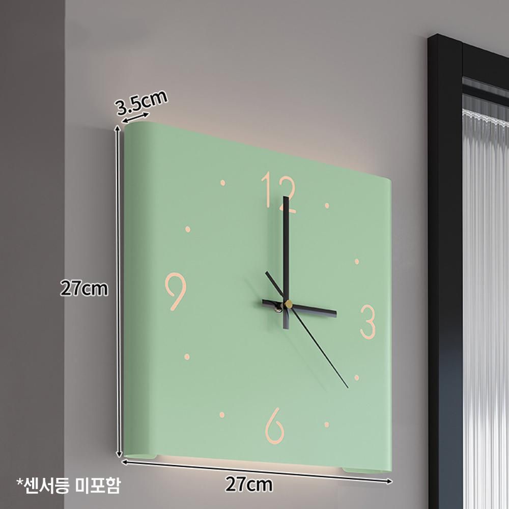 인테리어 사일런트 월 클락 모델