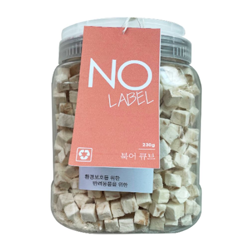 강아지 동결건조 북어 큐브 230g 반려견 건조 간식