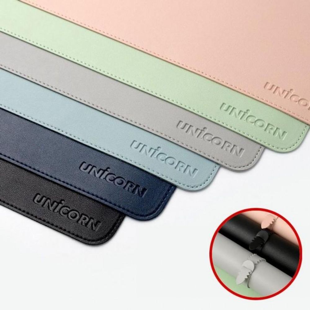 인조가죽 마우스 장패드 데스크 매트 키보드 패드