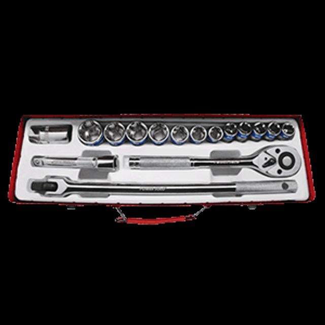 SOLO 소켓렌치세트 SL-1216MR 1/2DRx16pcs(mm)