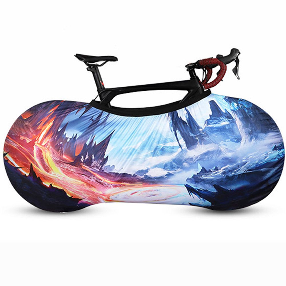 자전거 WEST 커버 L BIKING 휠 용암
