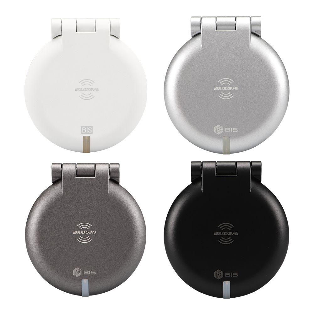 3in1 매립형 1구 콘센트 USB 동시 무선 충전 무드등