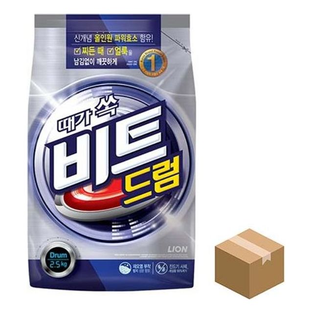 비트 세탁세제 드럼 리필 2.5kg x 4입