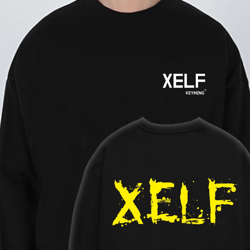키밍 xelfRotten 맨투맨 가을 긴팔티 데일리 우정룩